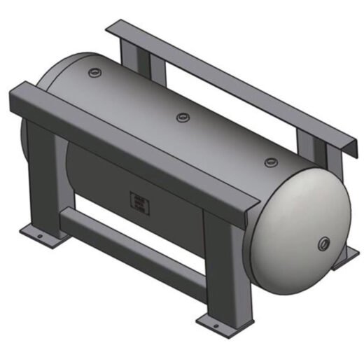 Steel Fab 200 Gallon Grasshopper Horizontal Air Tank