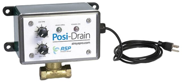 Air System Products Posi-Drain Series Timer Drain