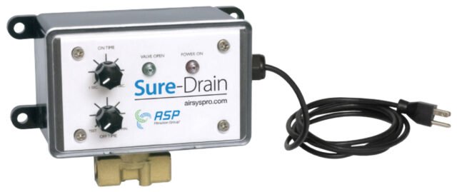 Air System Products Sure-Drain Series Timer Drain