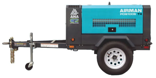 Airman PDS100S Portable Rotary Screw Air Compressor