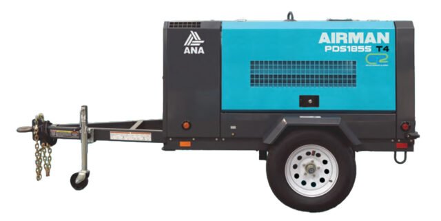 Airman PDS185S Portable Rotary Screw Air Compressor