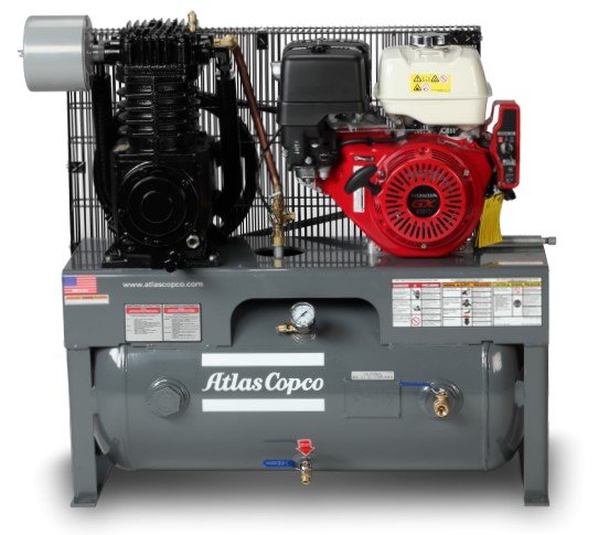 Atlas Copco AR Series Gas Powered Piston Air Compressor