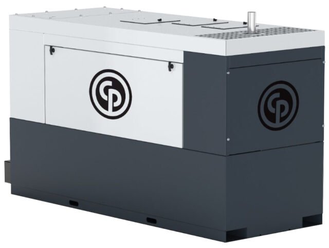 Chicago Pneumatic CPS 185 Skid Mount Rotary Screw Air Compressor
