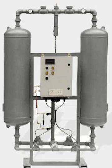 StylAir SHL Heatless Desiccant Air Dryers, -40° F