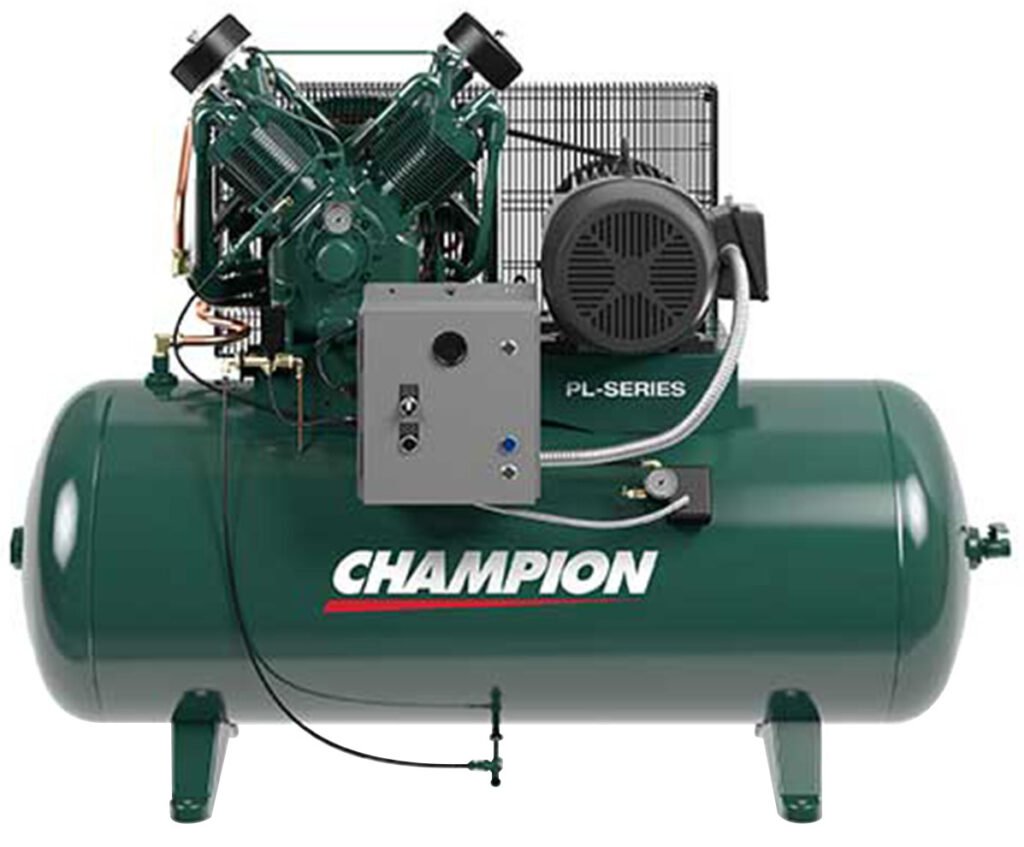 Champion PL-Series Pressure Lubricated Two Stage Piston Air Compressor