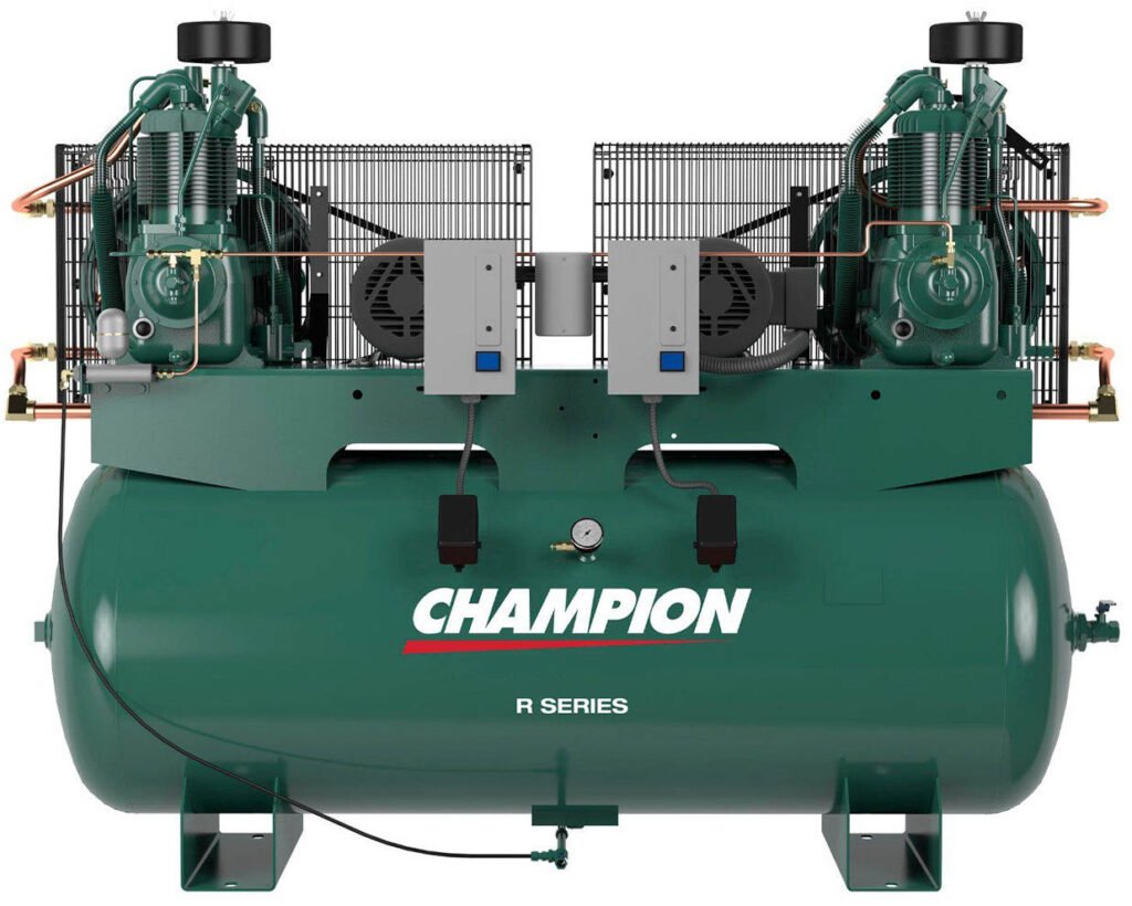 Champion R-Series Duplex Two Stage Piston Air Compressor