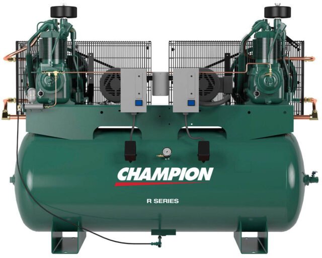 Champion R-Series Duplex Two Stage Piston Air Compressor
