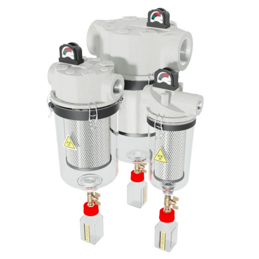 Solberg HV Series, 1″ to 4″, Medical Vacuum Filters