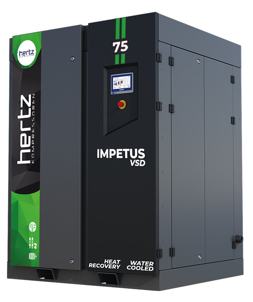 Hertz IMPETUS Series VSD Rotary Screw Air Compressor