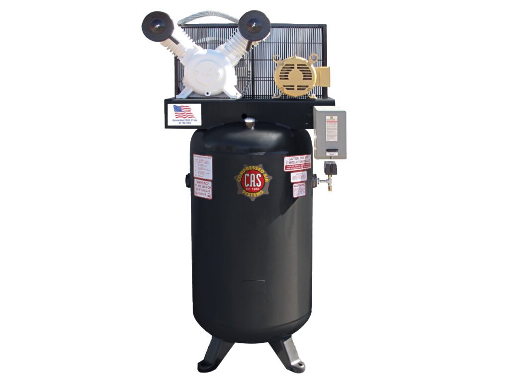 Compressed Air Systems Industrial Stationary Oilless Piston Air Compressor