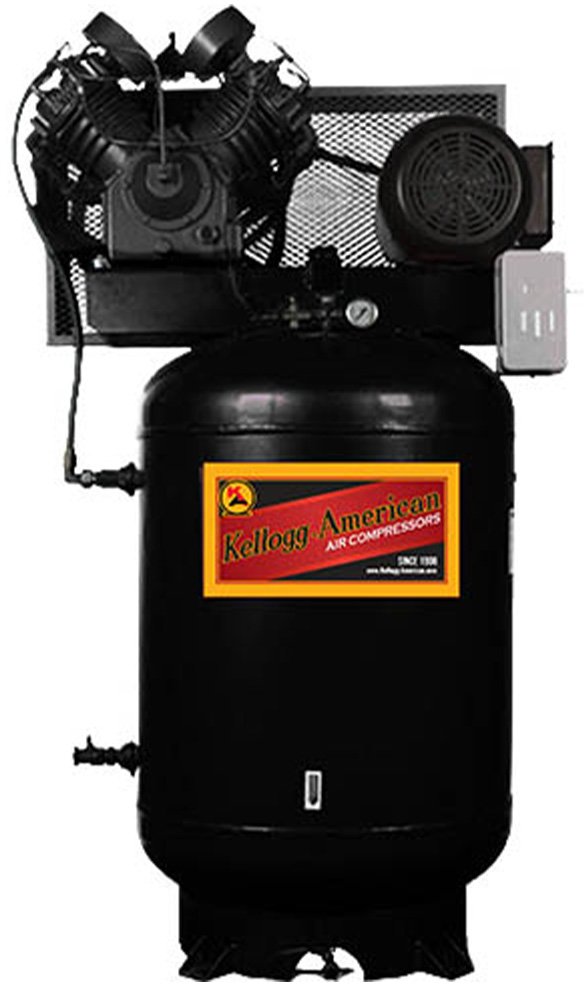 Kellogg-American Electric Two-Stage Piston Air Compressor