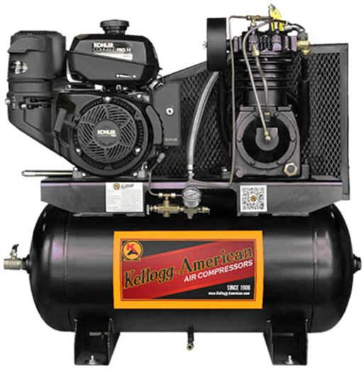 Kellogg-American Gas Powered Two-Stage Piston Air Compressor