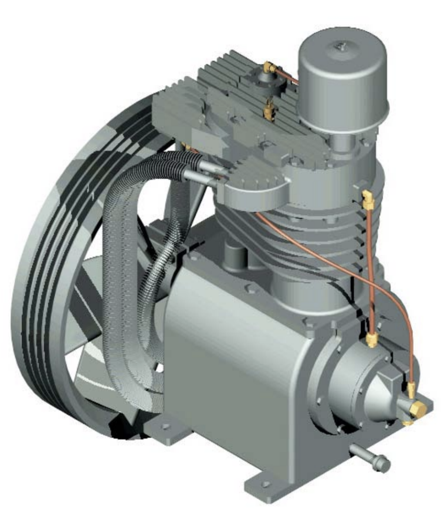Kellogg-American K352 Compressor Pump with Flywheel