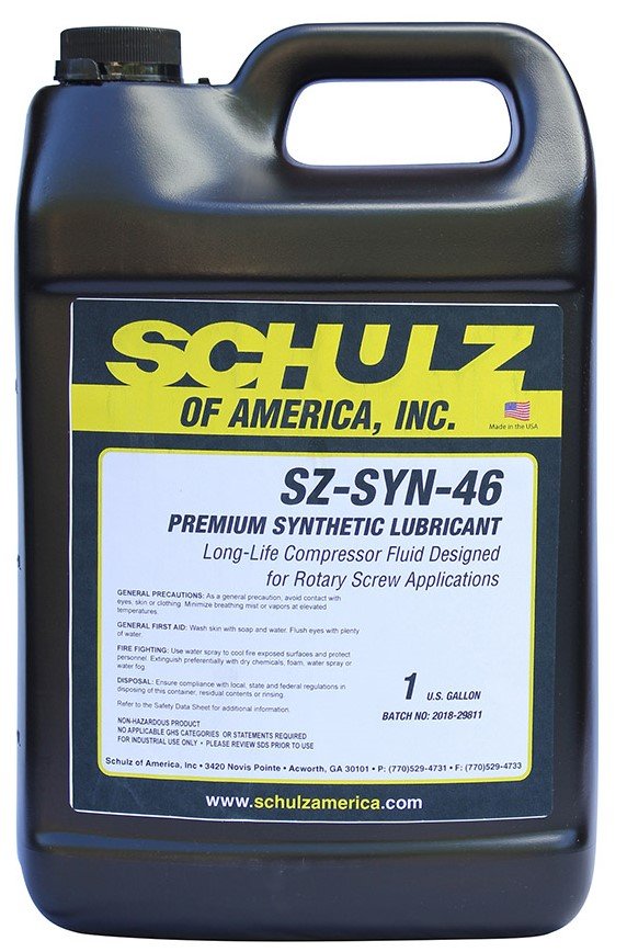 Schulz Compressors Synthetic Rotary Oil Lubricant