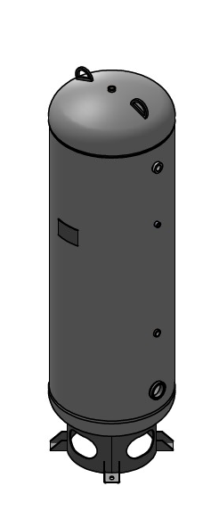 Morganton 80 Gallon, 300 PSI, 20″ x 63″ Vertical Tank w/ Base Ring
