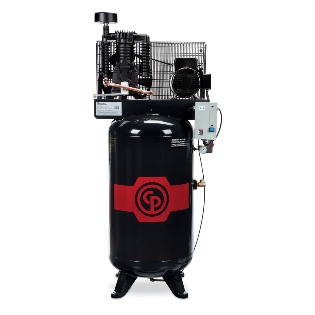 Chicago Pneumatic RCP Iron Series Two Stage Piston Air Compressor