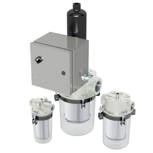 Solberg RST Series, 1″ to 4″, Reverse Pulse Vacuum Pump Filters