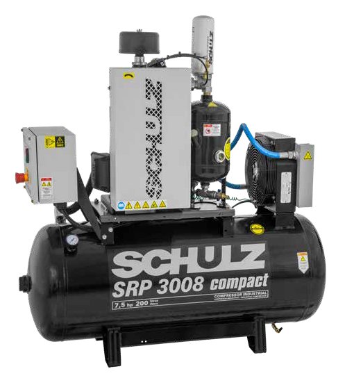 Schulz Compressors SRP Compact Series Rotary Screw Air Compressor