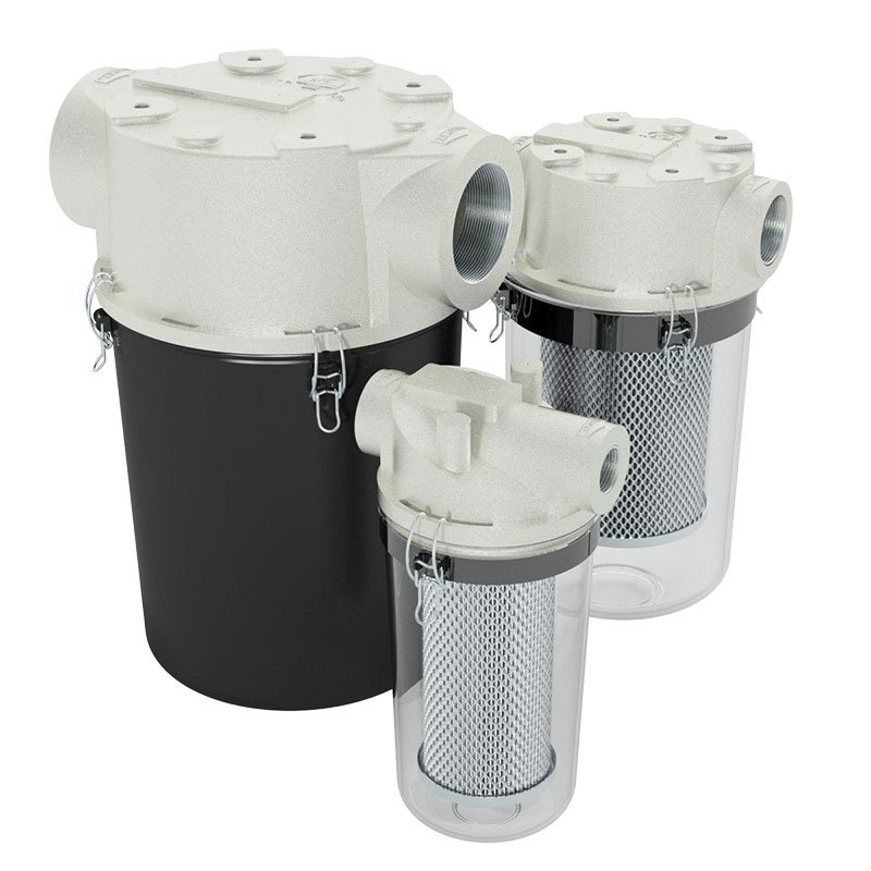 Solberg ST/CT Series, 1″ to 6″, Inline Vacuum Pump Filters