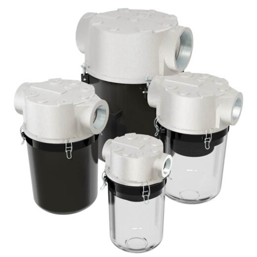 Solberg SpinMeister® ST/CT Series, 2″ to 6″, Centrifugal Precleaner Filter for Blower & Vacuum Pumps