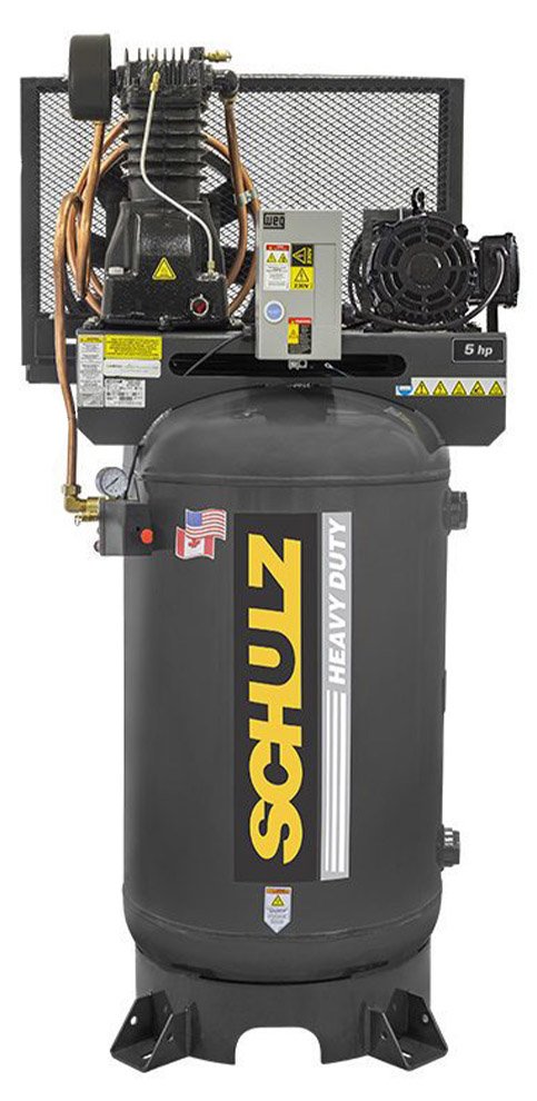 Schulz Compressors Heavy Duty Premium Series Two-Stage Piston Air Compressor