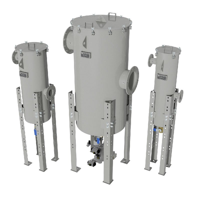 Solberg Knockout Tank Series, 3″ to 10″ FLG, Multistage Separator