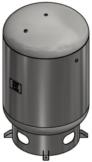 Steel Fab 120 Gallon Vertical Air Tank