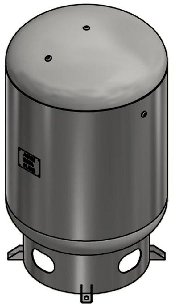 Steel Fab 120 Gallon Vertical Air Tank