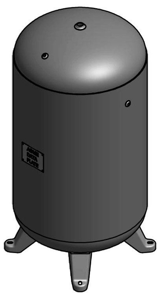 Steel Fab 80 Gallon Vertical Air Tank