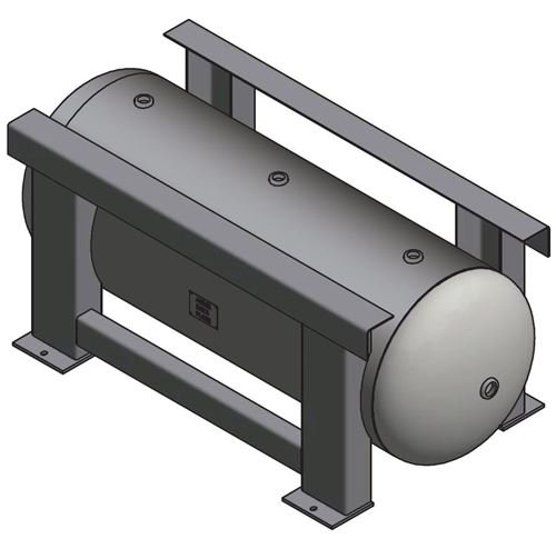 Steel Fab 80 Gallon Horizontal Grasshopper Air Tank