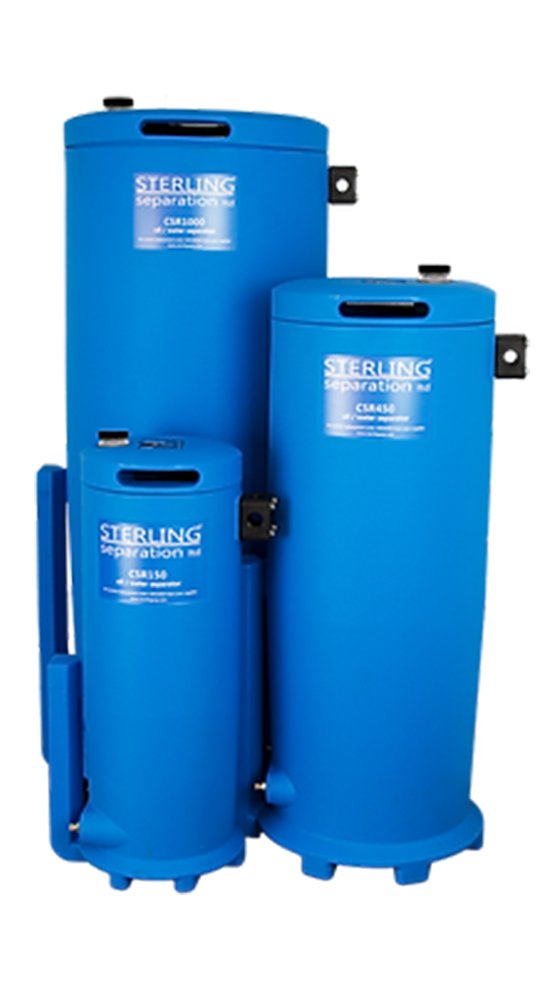 Sterling Separation CSR Series Oil and Water Separator