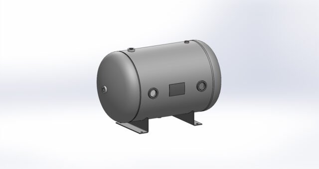 Morganton 30 Gallon, 200 PSI, 18″ x 31″ Horizontal Tank w/ Feet