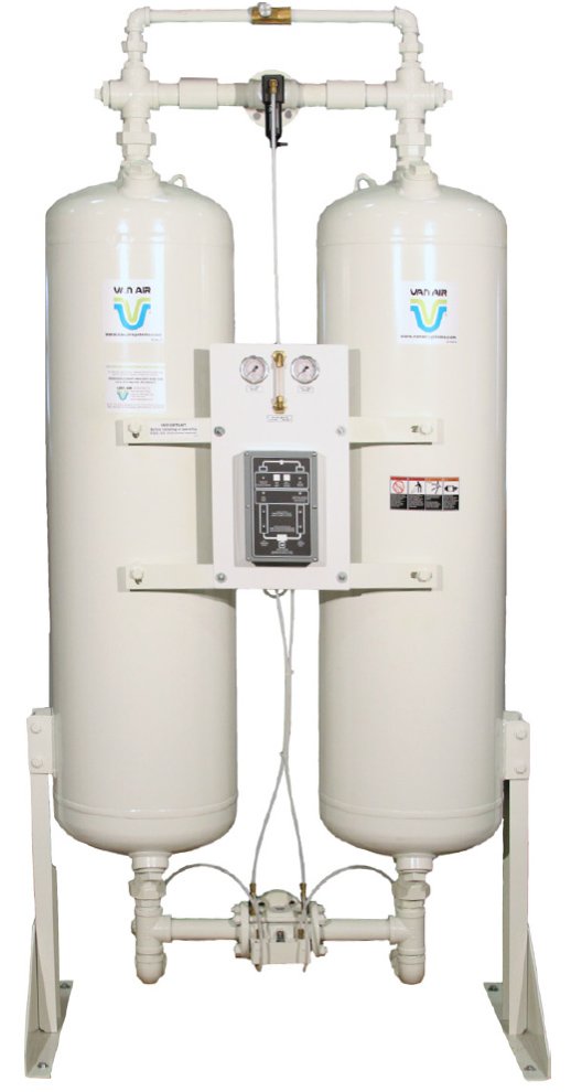 Van Air Systems HL Series Heatless Regenerative Desiccant Air Dryer