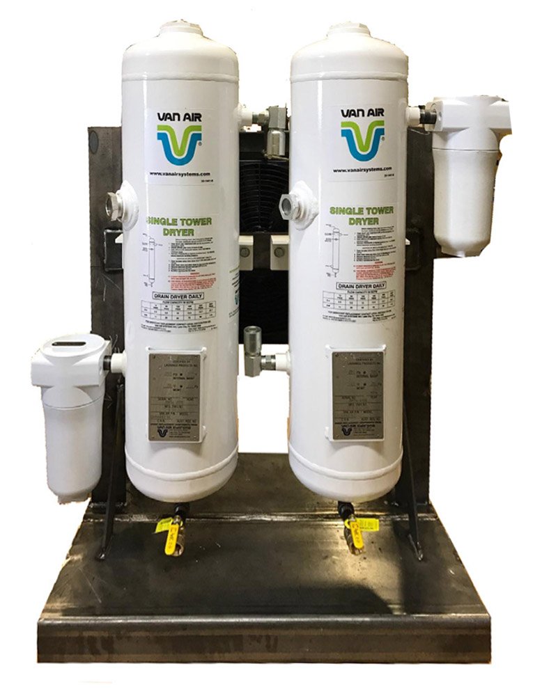 Van Air Systems Dry Pak Pro Duo Deliquescent Air Dryer