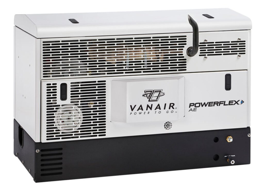 Vanair Powerflex AE Series Diesel Rotary Screw Air Compressor with Generator
