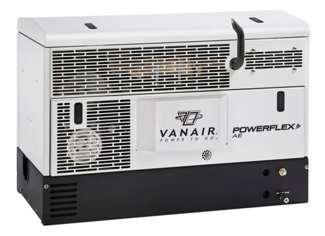 Vanair Powerflex AE Series Diesel Rotary Screw Air Compressor with Generator