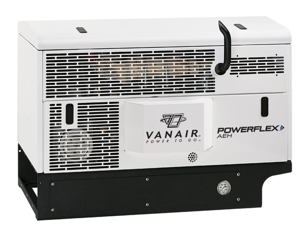 Vanair Powerflex AEH Series Diesel Rotary Screw Air Compressor with Generator