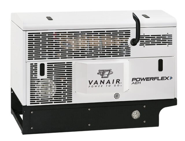 Vanair Powerflex AEH Series Diesel Rotary Screw Air Compressor with Generator