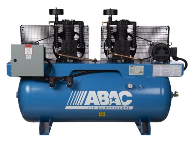 ABAC Ironman Duplex Two-Stage Piston Air Compressor