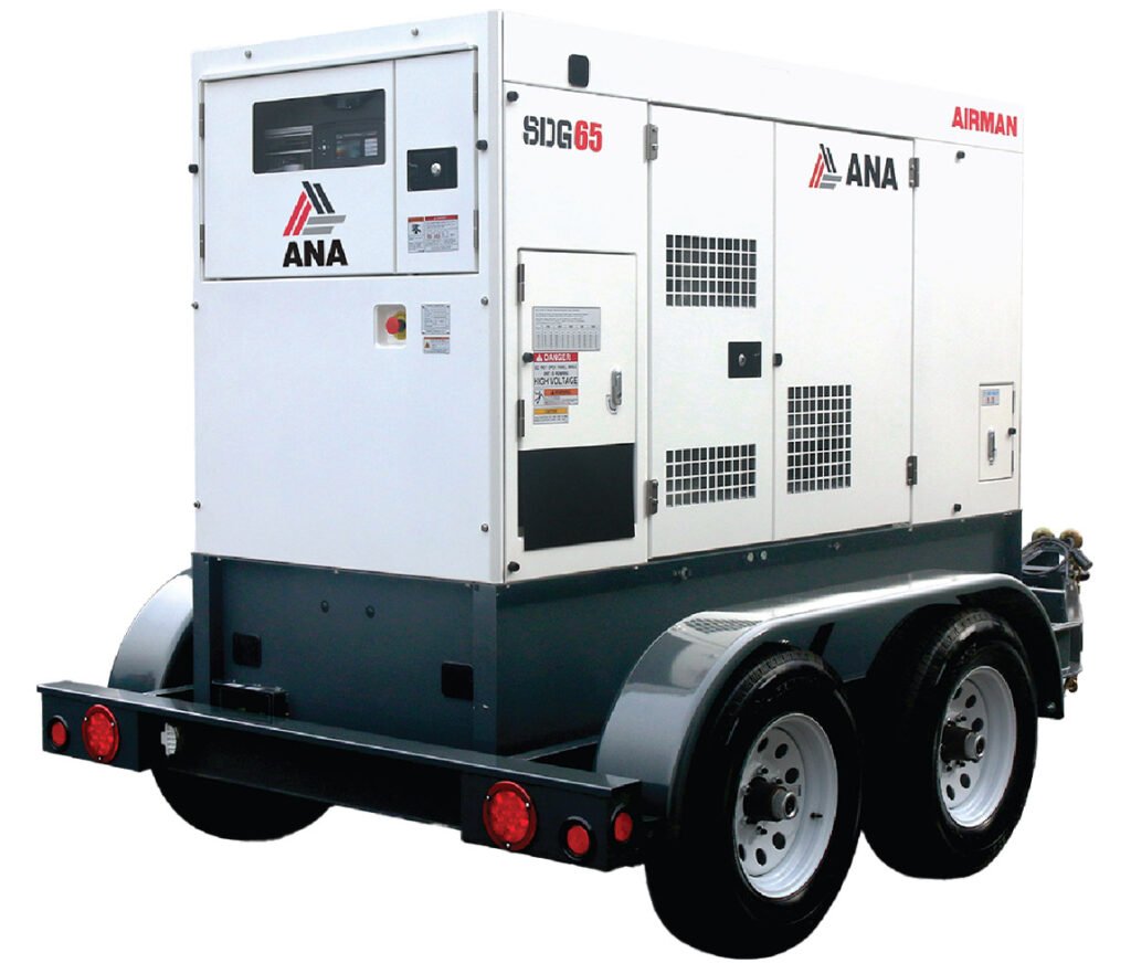 Airman SDG65S Diesel Driven Portable Generator