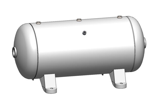 Morganton 20 Gallon, 300 PSI, 14″ x 33″ Horizontal Tank w/ Feet