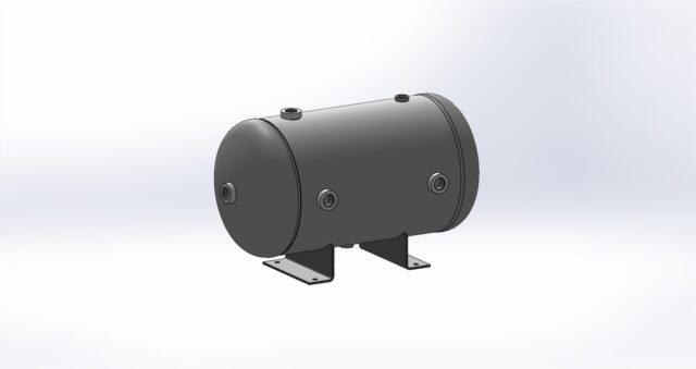 Morganton 10 Gallon, 200 PSI, 12″ x 23″ Horizontal Tank w/ Feet