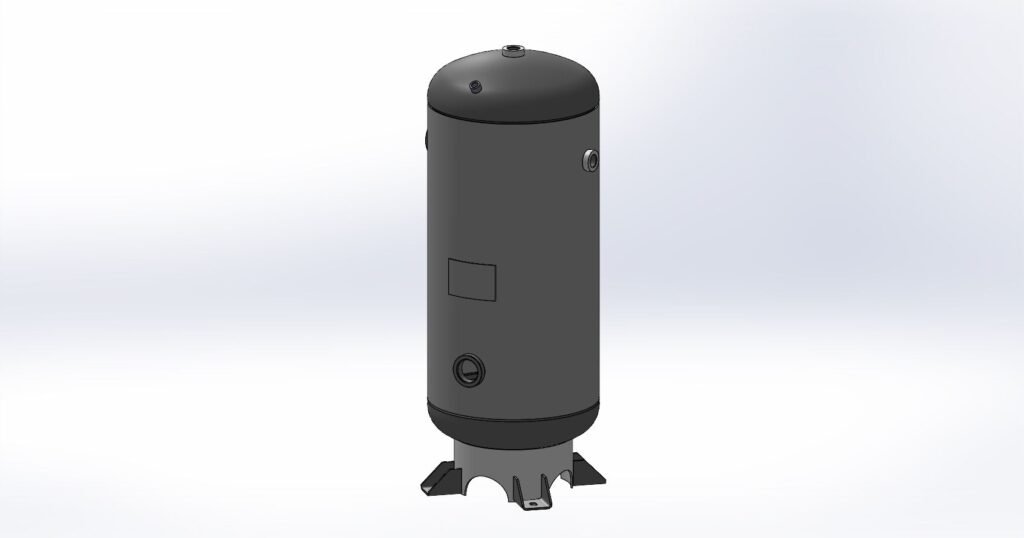 Morganton 20 Gallon, 200 PSI, 14″ x 33″ Vertical Tank w/ Feet