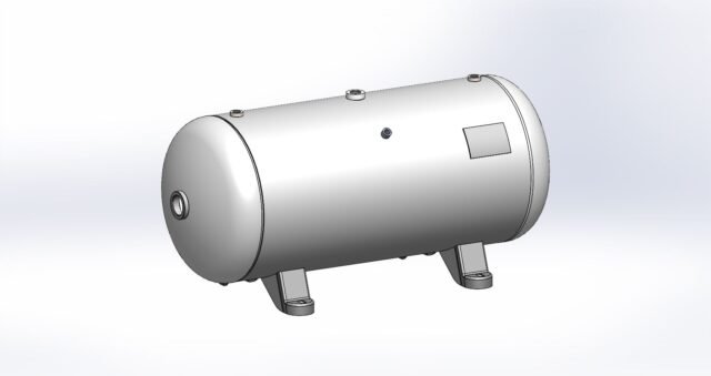 Morganton 30 Gallon, 200 PSI, 16″ x 38″ Horizontal Tank w/ Feet