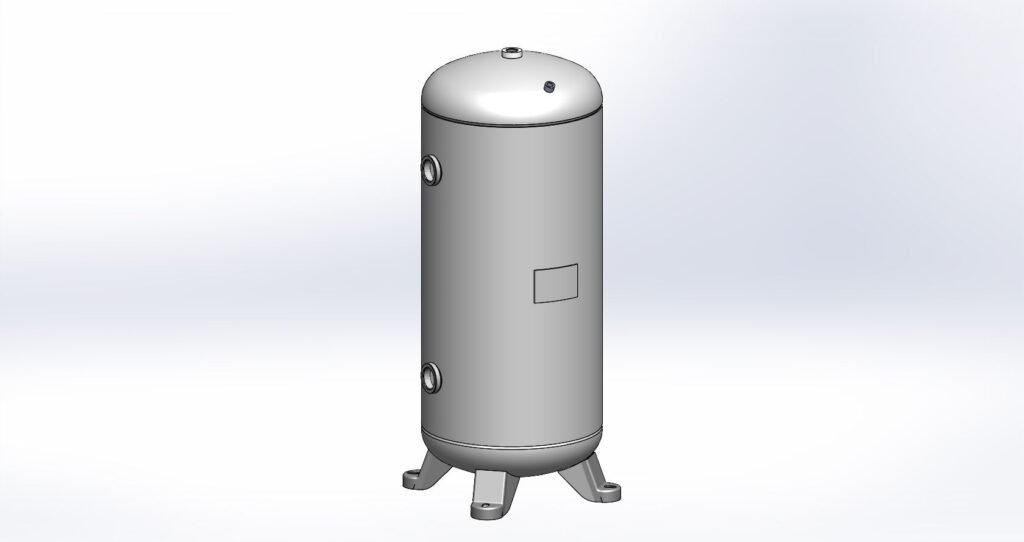 Morganton 30 Gallon, 200 PSI, 16″ x 38″ Vertical Tank w/ Feet