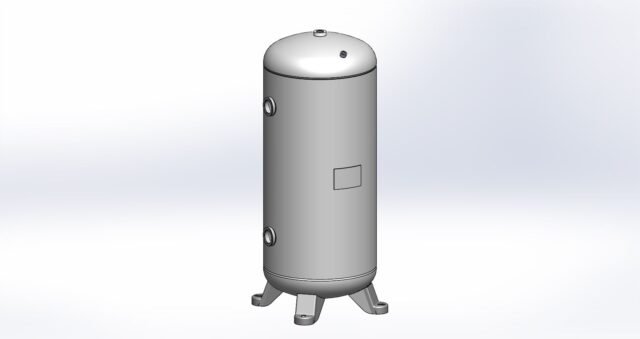 Morganton 30 Gallon, 200 PSI, 16″ x 38″ Vertical Tank w/ Feet