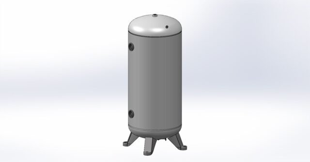 Morganton 60 Gallon, 300 PSI, 20″ x 48″ Vertical Tank w/ Feet