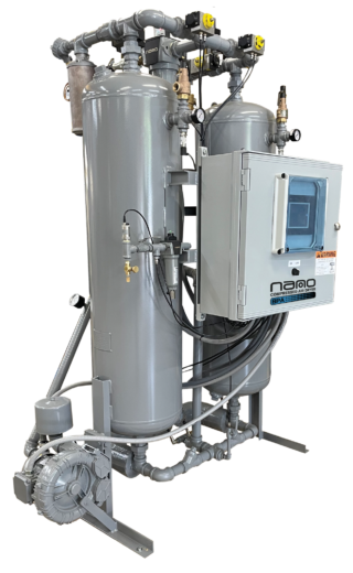 nano-purification solutions BPA Blower Purge Twin Tower Desiccant Air Dryer