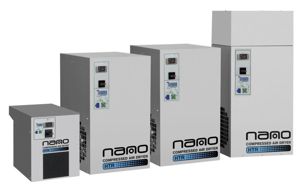 nano-purification solutions HTR High Temperature Refrigerated Air Dryer