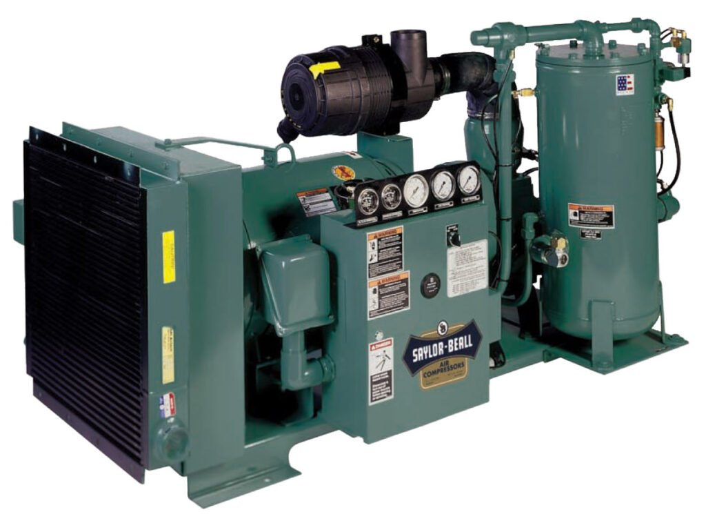Saylor-Beall Rotary Screw Air Compressor